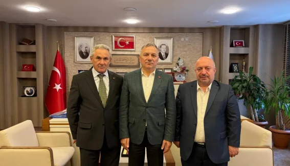 Kalkandere Belediye Başkanımız Mehmet Yılmaz'a İade-i Ziyaret