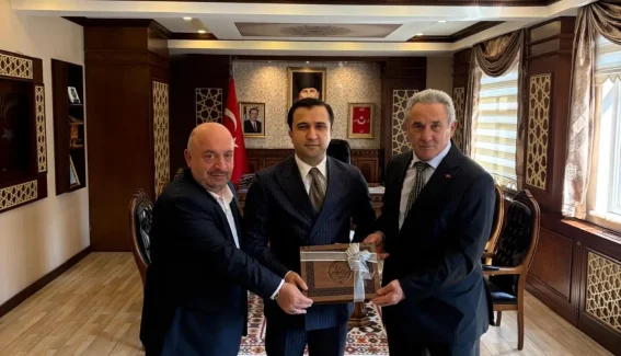 Kalkandere Kaymakamımız Emrullah Doğru'yu Ziyaret Ettik